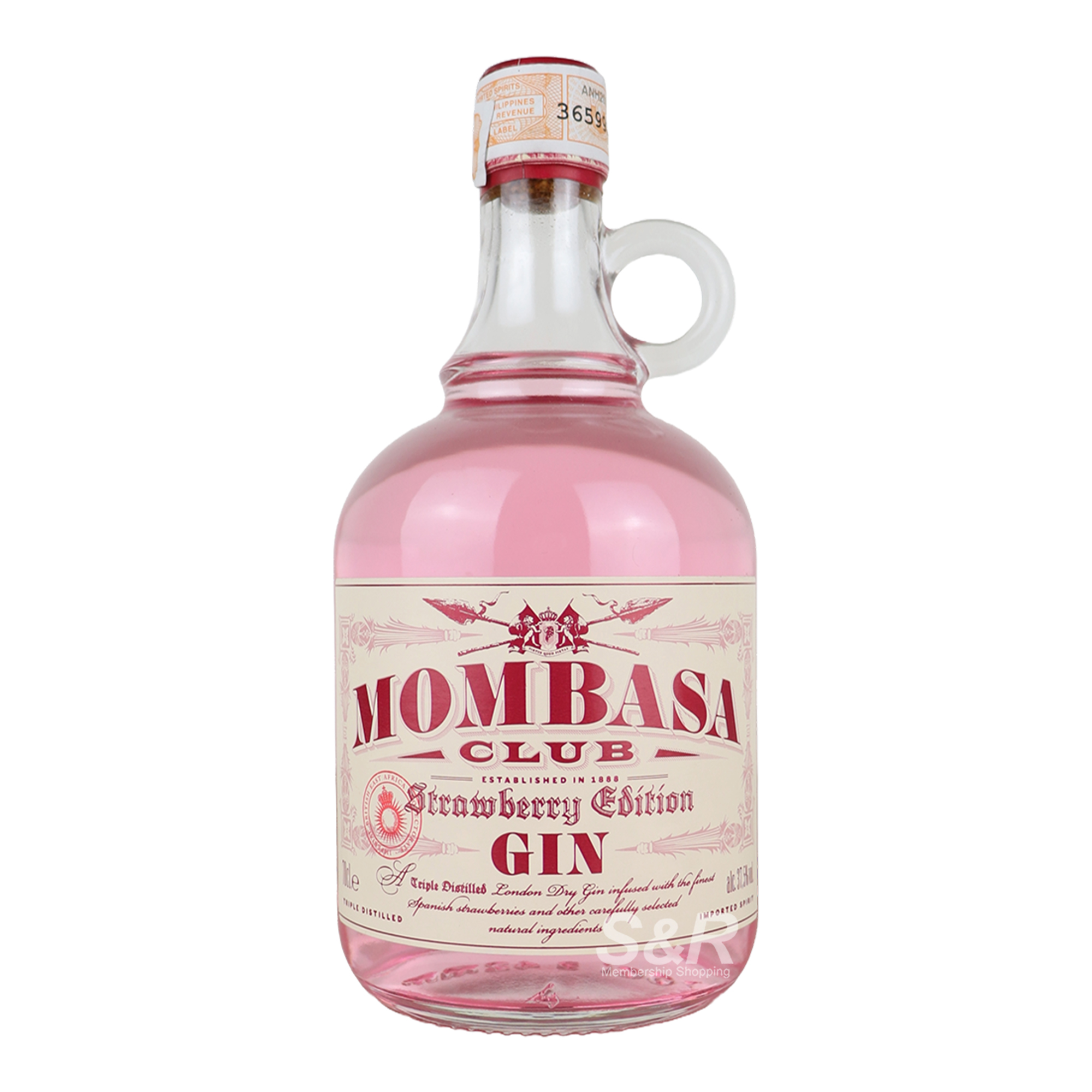 Mombasa Club Strawberry Edition Gin 700mL